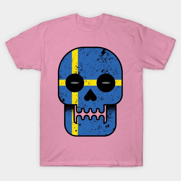 Футболка женская Швеция Harajuku принт Kawaii футболка летняя короткий рукав женская футболка топ футболка