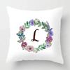 Home Decor Letter Pattern Pillowcase Bedroom Living Room Sofa Cushion Cover