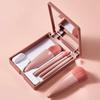 Portable Pink Five-piece Makeup Brush Set Soft Fur Skin-Friendly Foundation Brush Eyeshadow Brush Lip Brush Multi-functional Long-lasting Makeup