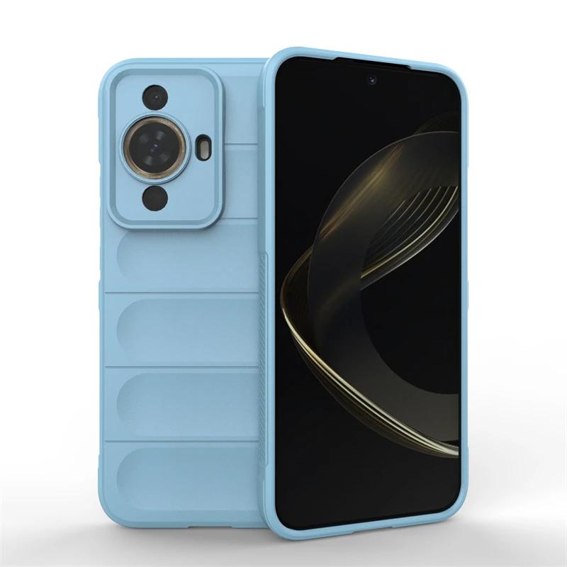 Чехол для Huawei Nova 12S 12 S 4g Чехол-накладка на заднюю панель Ударопрочные Бронированные Чехлы для Телефона Жидкий Силикон Противоударный Funda Coque
