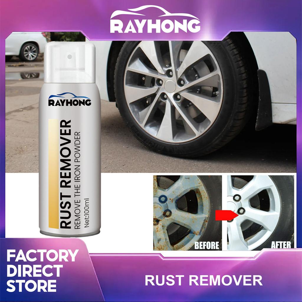 Средство для удаления ржавчины Rayhong Мощное средство для удаления ржавчины с автомобильных шин Средство для восстановления металлических деталей Многофункциональная смазка для ослабления винтов