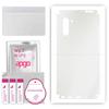 apgo Protective Skin Sticker for the Back+sides Compatible with Samsung Galaxy Note 10, Full Wrap Film, Foil, Vinyl - Pattern Matte Transparent