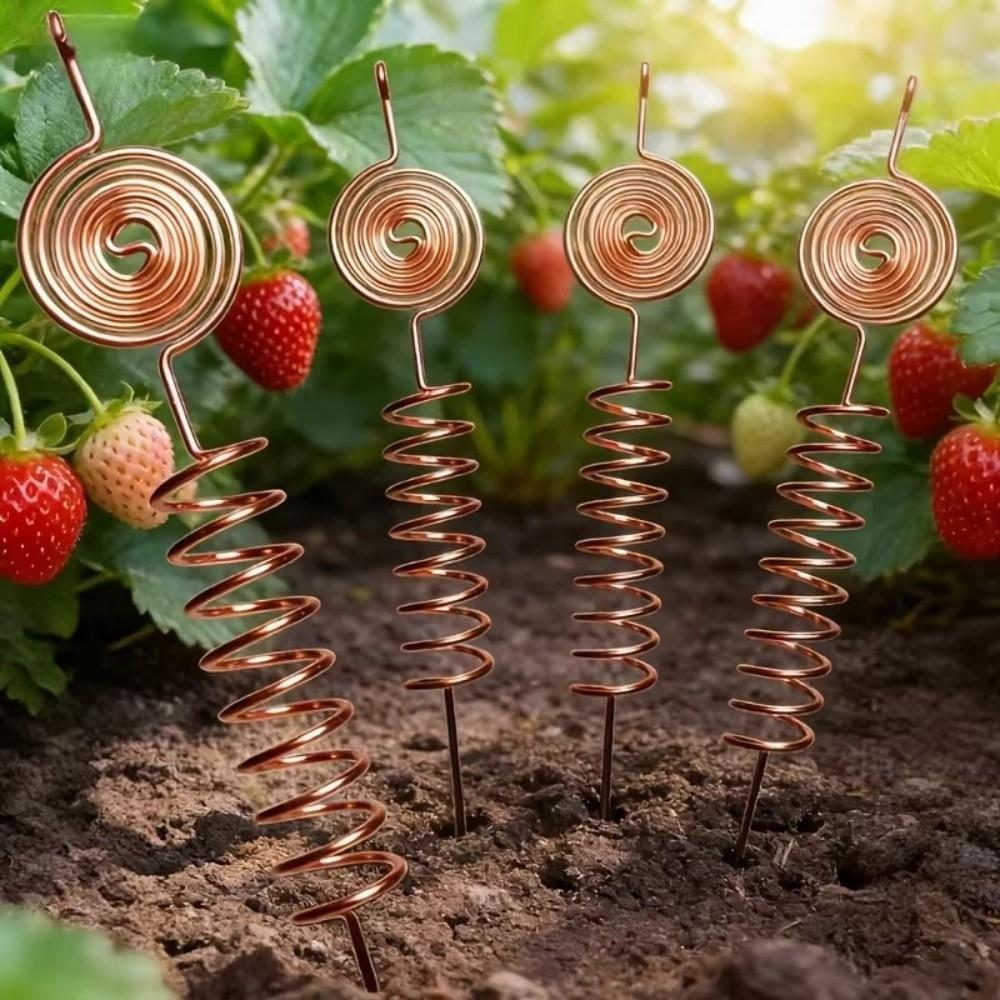 3PCS Durable Electroculture Plant Stakes Multi-purpose Bonsai Fixing Rod Garden Plants