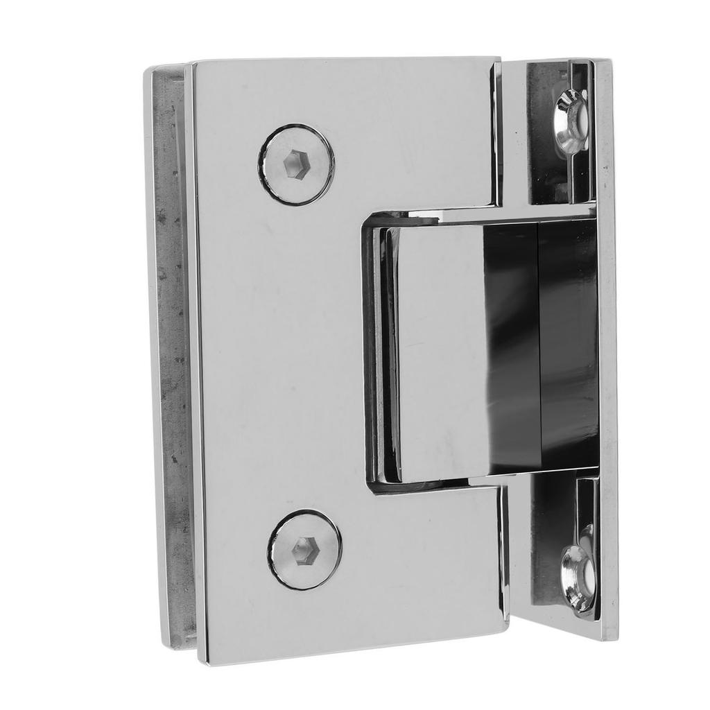 Bathroom Glass Door Hinge 90 Degree Stainless Steel Frameless Glass Door Hinge for 8-12mm Doors