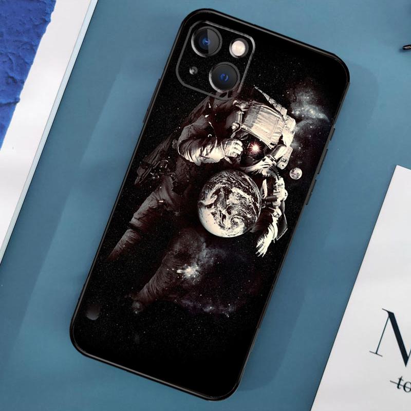 Чехол Planet Astronaut для iPhone 15 14 13 12 11 Pro Max X XS Max XR 7 8 Plus SE 2020 2022, чехол-бампер