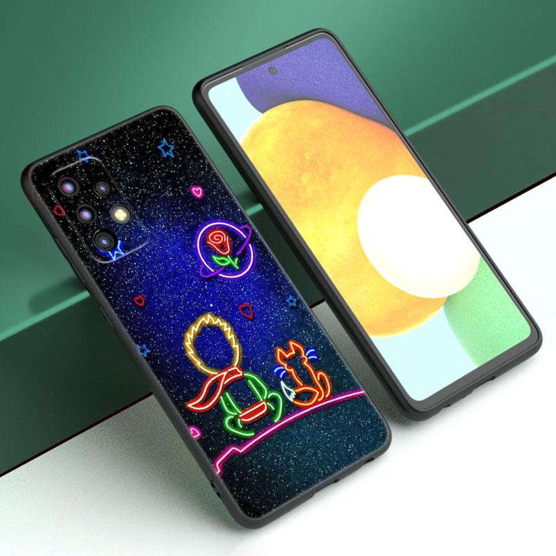 Чехол для телефона Art Little Prince для Samsung A04 A21 A30 A50 A52 S A13 A14 A22 A23 A32 A53 A73 5G A11 A12 A31 A33 A51 A70 A71 A72