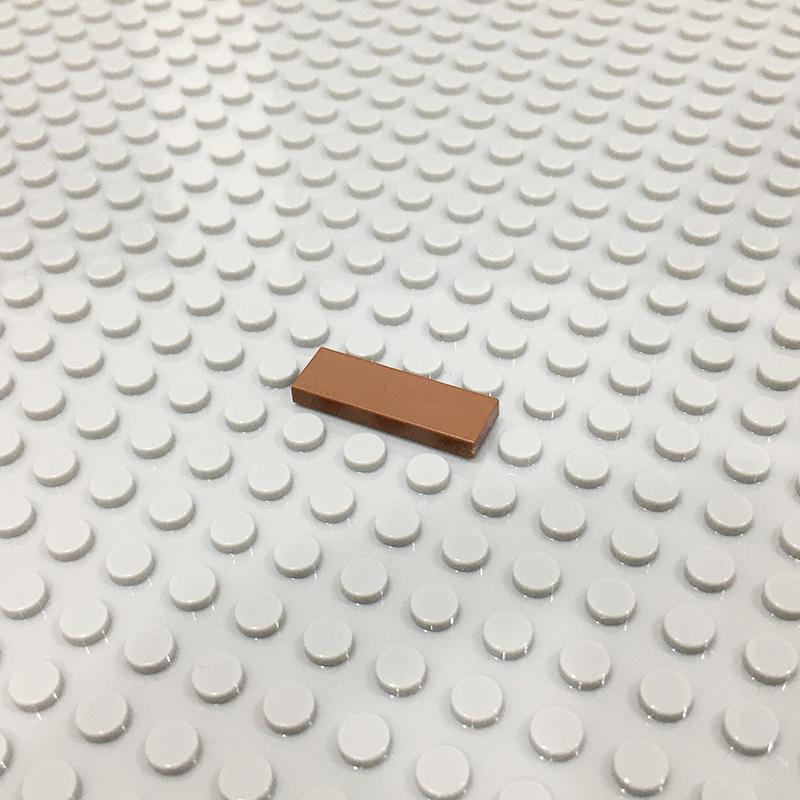 [Funbrick] 200 шт. Плитка Гладкая 1x3 Точки DIY Строительные Блоки Тонкие Образовательные Игрушки Детский Размер Совместимый с 63864 Bri