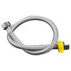Water Heater Hot and Cold Water Inlet Hose Stainless Steel Water Inlet Pipe for Toilet Washing