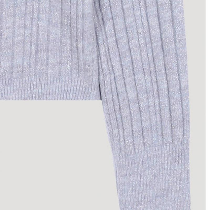  She S miSS  Glitter V Neck Knit Cardigan SSkcdo41070 lV