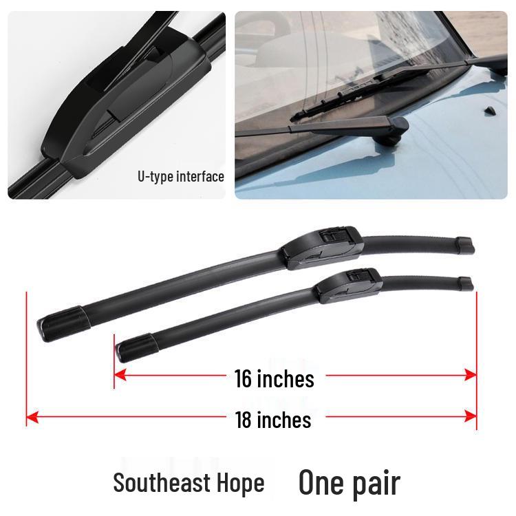 Southeast Xiwang Special Boneless Wiper: Original Delica Car Rubber Wiper Blade.
