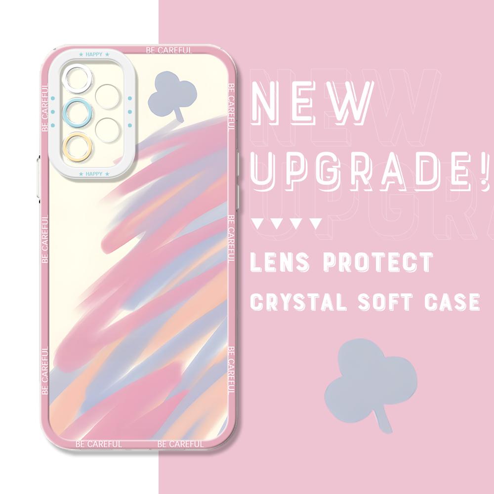 Противоударный чехол с изображением астронавта и кристаллом, полное покрытие, защита камеры, прозрачный мягкий чехол для телефона Samsung