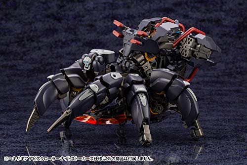 Kotobukiya Hexa Gear Abyss Crawler Версия Night Stalkers, Пластиковая модель масштаба 1/24, Приблизительно 150 мм в длину