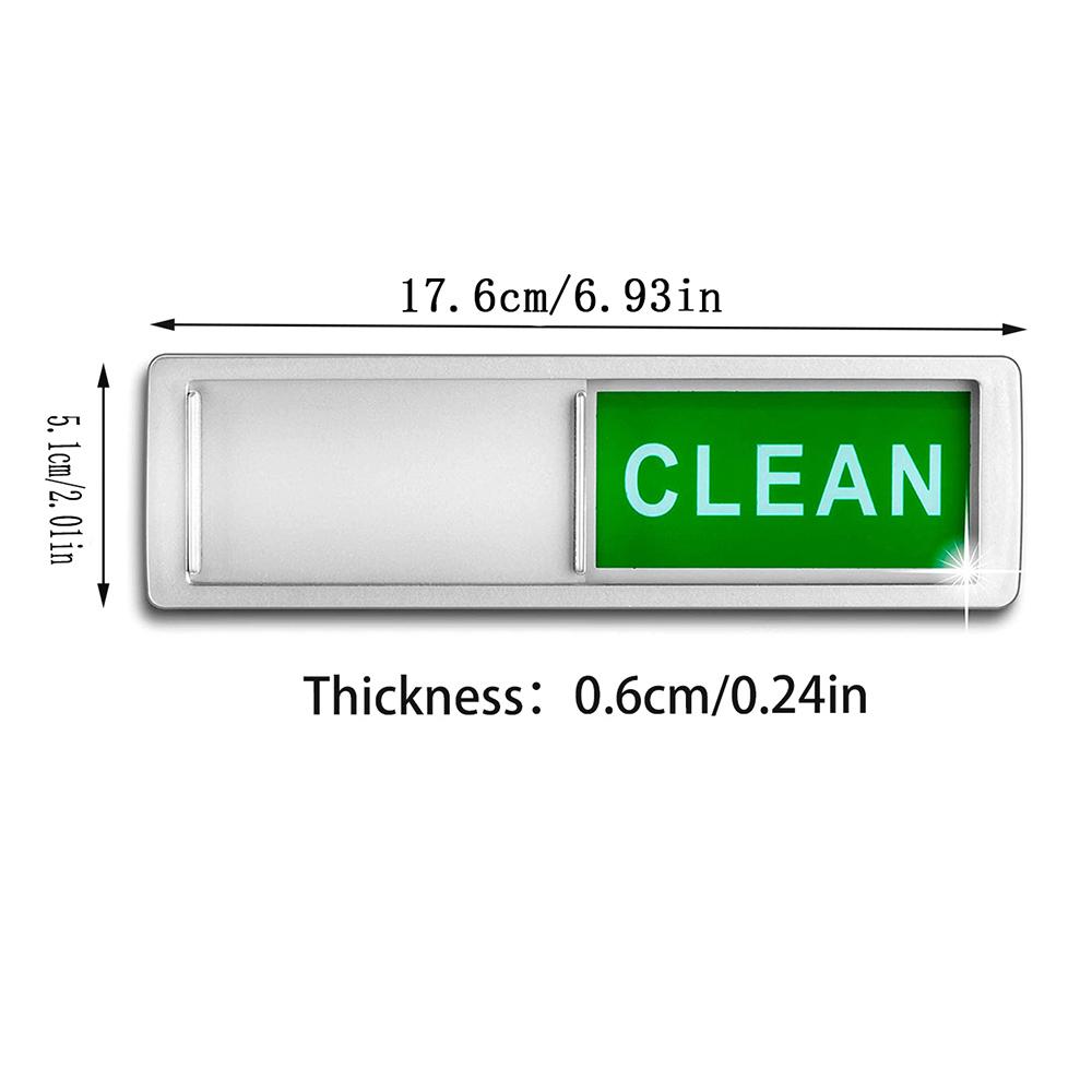Dishwasher Magnet Clean Dirty Sign Strong Magnet for Kitchen Refrigerator Dishwasher Magnet Home Room Decoration