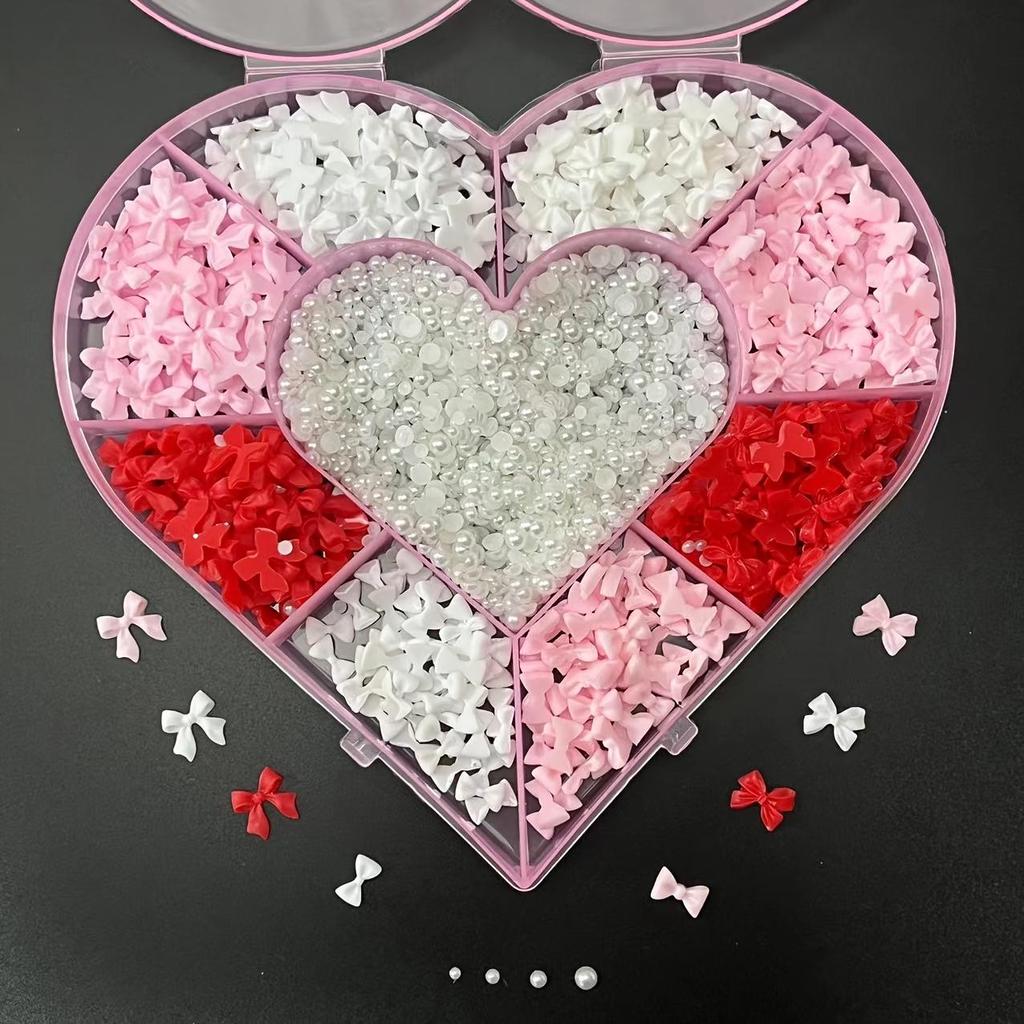 Bowknot Nail Charms, Nail Art Accessories, Nail Art Supplies