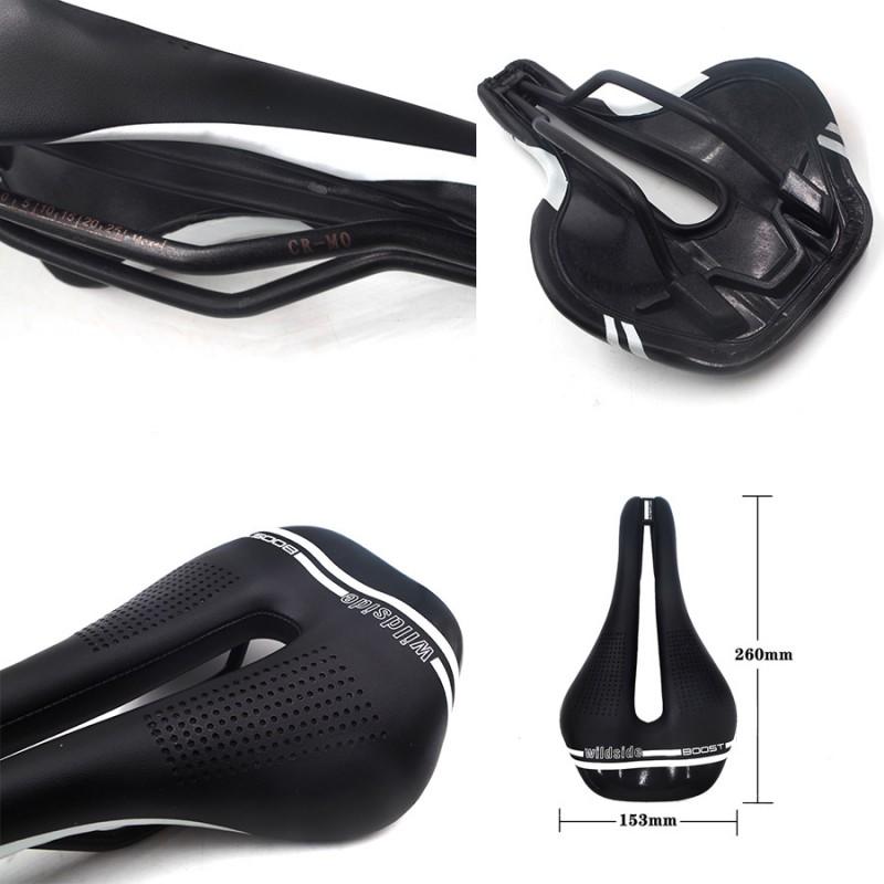 WILDSIDE Boost Bike Saddle Hollow Split Unisex Chromoly Steel Rails Road Seat
