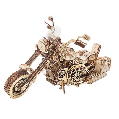 Robotime Mechanical Gears 3D Деревянный пазл (Мотоцикл)