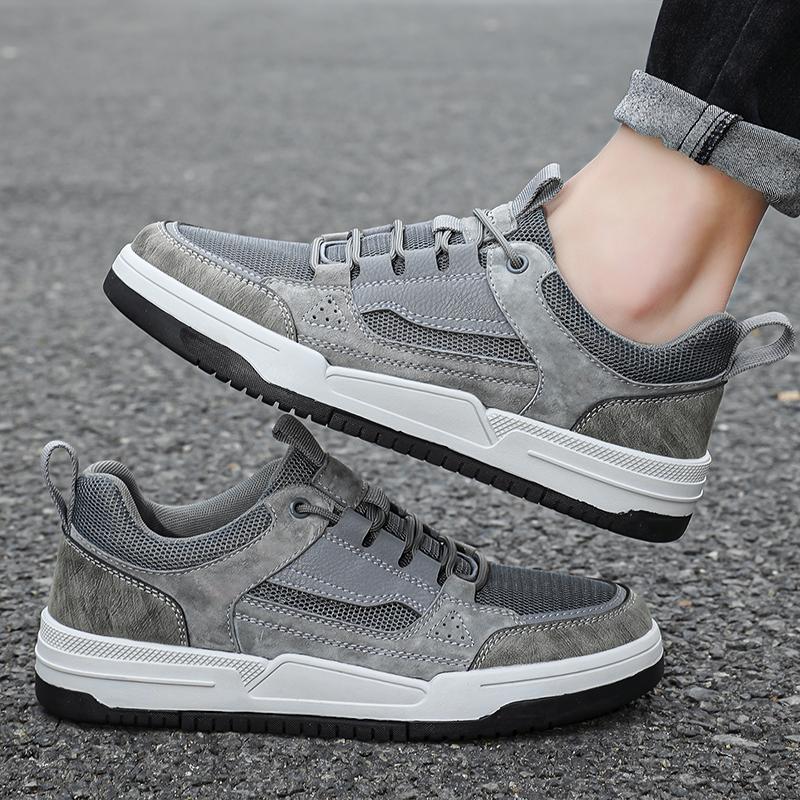 Модные мужские туфли для скейтбординга на шнуровке, универсальная мужская обувь, новые мужские кроссовки, повседневная обувь класса люкс для мужчин, удобная мужская обувь для ходьбы