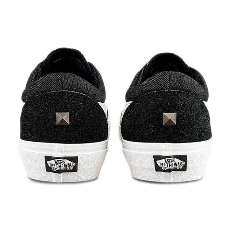 Vans Bold Ni Retro Casual Low-Top Skate Shoes Unisex Sneakers Black Gray Leopard-Print VN0A3WLP2OO