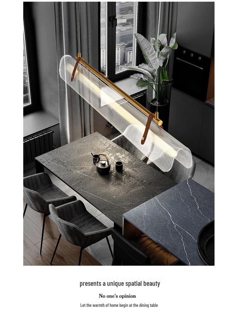 Minimalist Italian Designer Chandelier for Dining, Office, Bar, and Counter Spaces