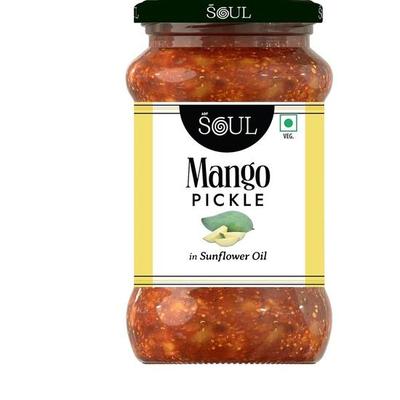 Соус Soul Mango Pickle 380 г — пикантное тропическое блаженство в подсолнечном масле