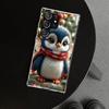 Рождественский чехол-накладка с пингвином для Samsung Galaxy S26 S25 Edge S24 S23 Ultra S22 Plus S21 FE S20 + Арт Индивидуальные Fundas Gal