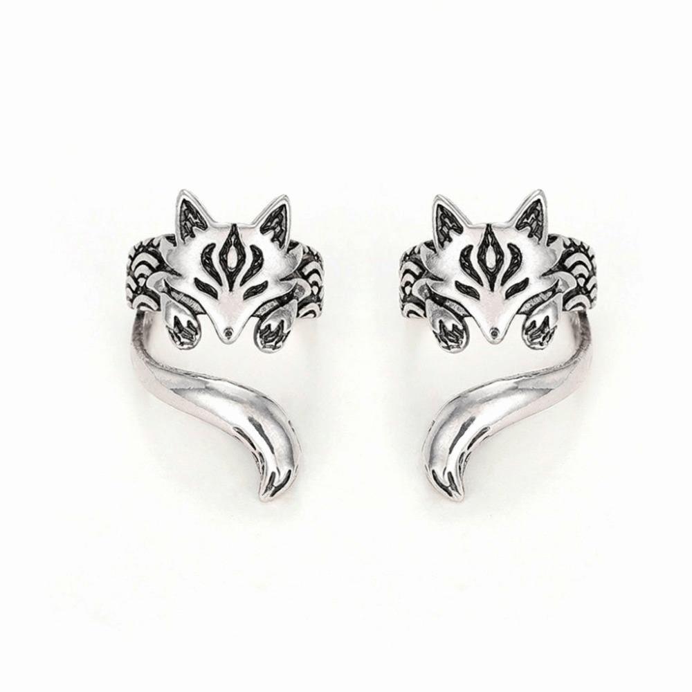 Korean Style Cat Ear Clip Zinc Zinc Alloy Ear Cuff Personality Animal Earrings Party