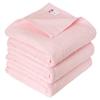 oruTa Imabari Bath Made In Bath Pink Towels, 3-Piece Set, Thin, Quick-Drying, Compact, Japan, Natural, Gym, Towels, 65x120cm, 100% Cotton,