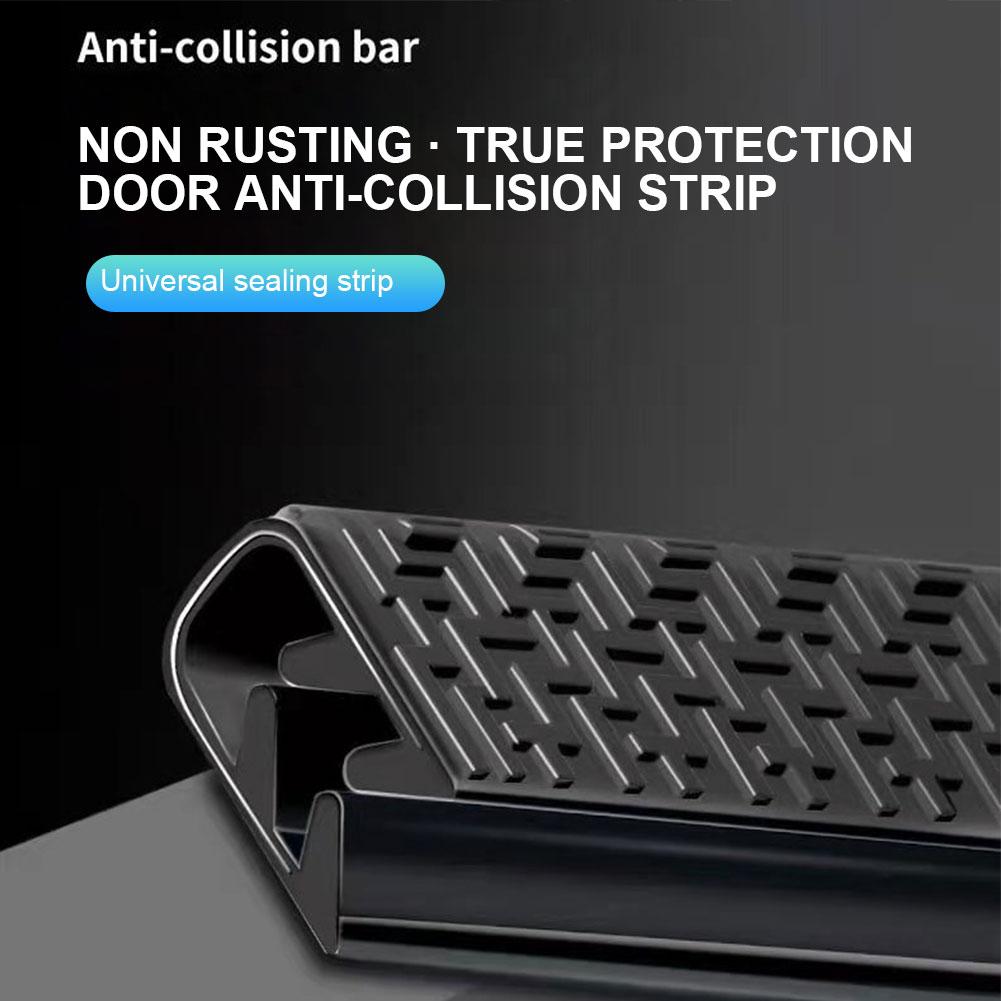 5/10 м полоса для защиты от столкновений на двери автомобиля, декоративная наклейка на бампер, защитная накладка от царапин на автомобиль