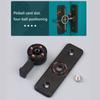 Keyless Twist Locks Zinc Alloy Rotate Bolt Lock 90/180 Degree Gate Latches Privacy Catch Latch Luminous Door Hardware Gate Lock