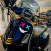 Motorcycle Helmet Decals Car Reflective Water-Repellent Smile Face Decal Motocross Auto Rear Window  Decals