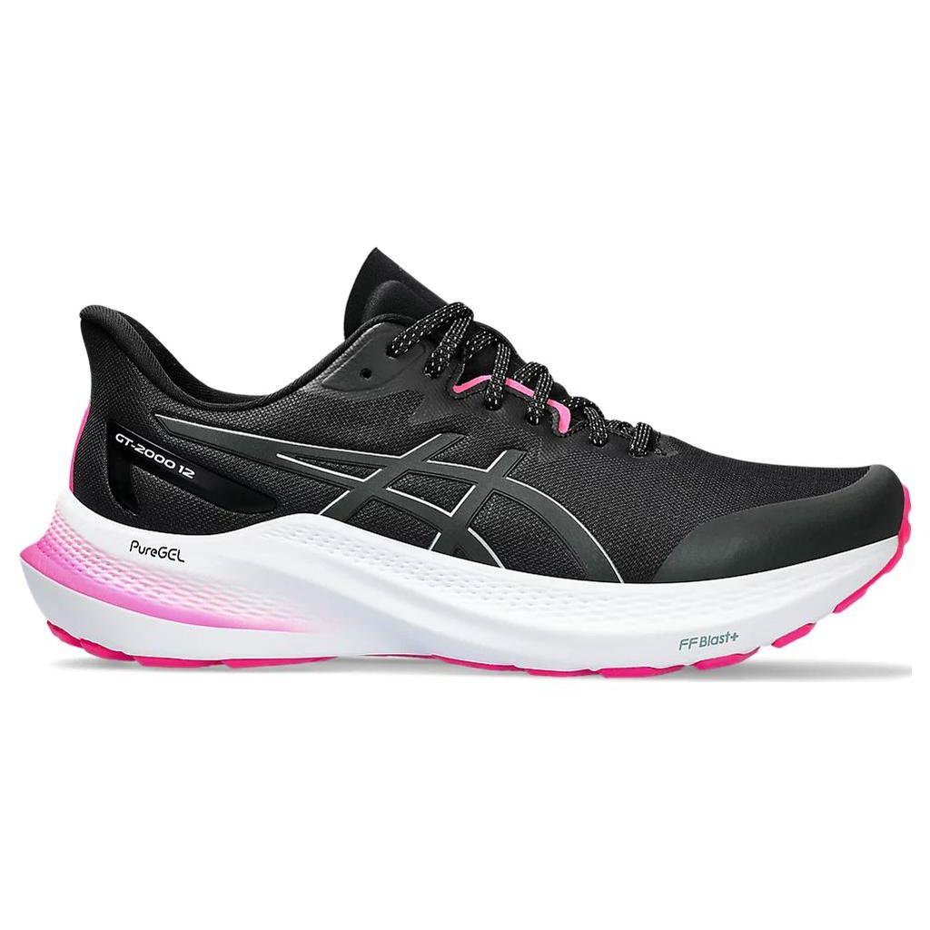 Asics Кроссовки женские GT 2000 12 Lite-Show Black Pure Silver 1012B578-001
