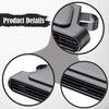 Cooling Fan for Backseat Easy Installation Speed Adjustable Air Circulation RV Driving