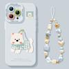 Чехол для мобильного телефона West Highland Puppy Apple 17promax 16 синий 15plus силиконовый 14 с ремешком 13 всесторонний чехол