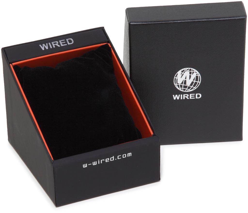 WIRED THE BLUE MARINE Water Resistant Quartz AGAW417 - Men's Watch, (10 ATM), Movement,