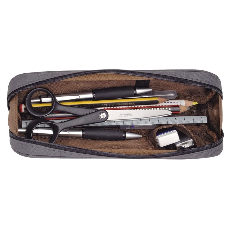 LIHIT LAB Pen Case [2-Way Type] Black A7552-24