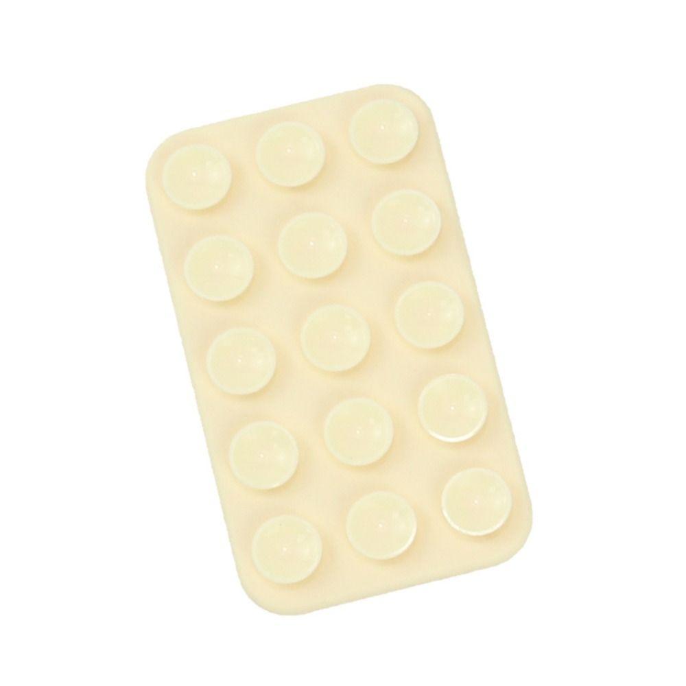 Multifunction Silicone Rubber Sucker Pad Double Sided Suction Cup Mobile Phone Fixed Pad