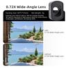 ND2-32 Wide-Angle Lens Adjustable Macro Lens for DJI Osmo Pocket 4 3 Camera Accessories