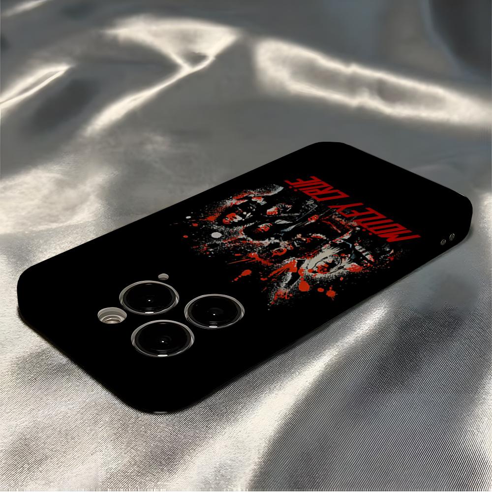 Чехол для телефона Heavy Metal группы Motley Crue для iPhone 16 Pro Max 15 Pro 13 14 12 11 8 7 Plus X XR XS Max Полностью защитный чехол