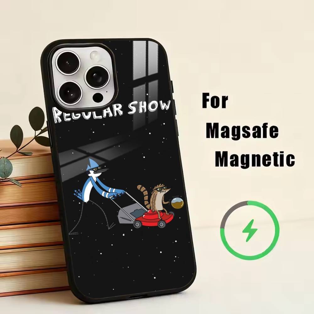 Cute-Regular S-Show Phone Case For iPhone17,16,15,14,13,12,11 Plus,Pro Magnetic For Magsafe Wireless Charging