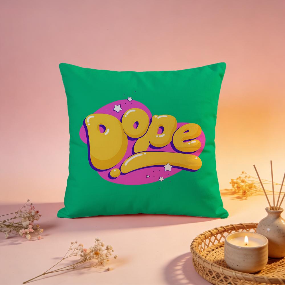 Inspirational Positive Quote Cushion Cover Comfortable Durable Pillow Cover MultiScene for Home Office Car Sofa