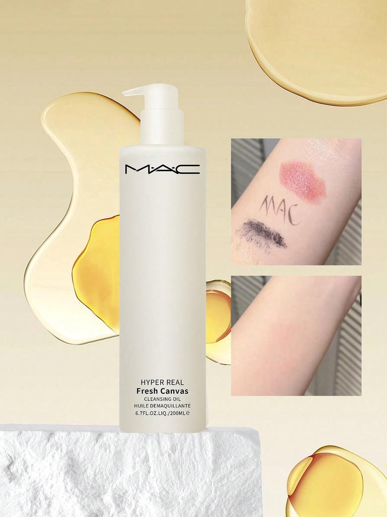 Mac Очищающее масло Hyper Real Fresh Canvas - 6,7 жидких унций/200 мл