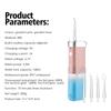 Electric Portable Oral Irrigator Cordless Water Flosser Teeth Pick for Home Travel Teeth Whitening Oral Care 1500rpm Water Jet