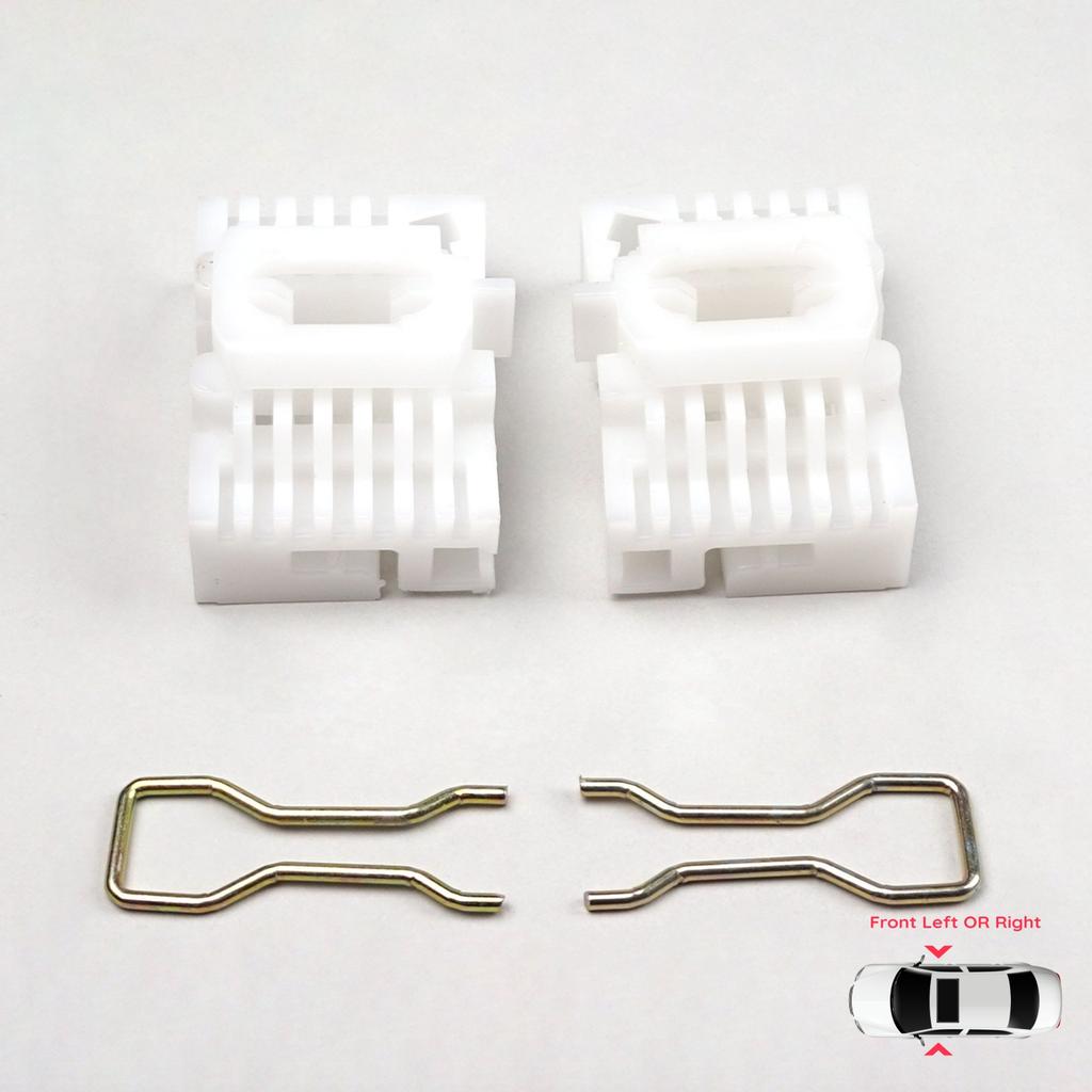 BWR746+BWR747 Window Regulator Clips Front Left or Right for Chrysler Voyager Town & Country 1996-2000 Dodge Caravan Minivan