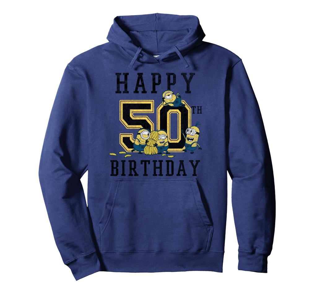 Despicable Me Minions Happy 50th Birthday Hoodie