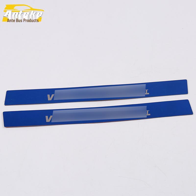 Защитная пластина заднего бампера Venucia T60: Защита задней двери Декоративная наклейка из нержавеющей стали для 19 моделей