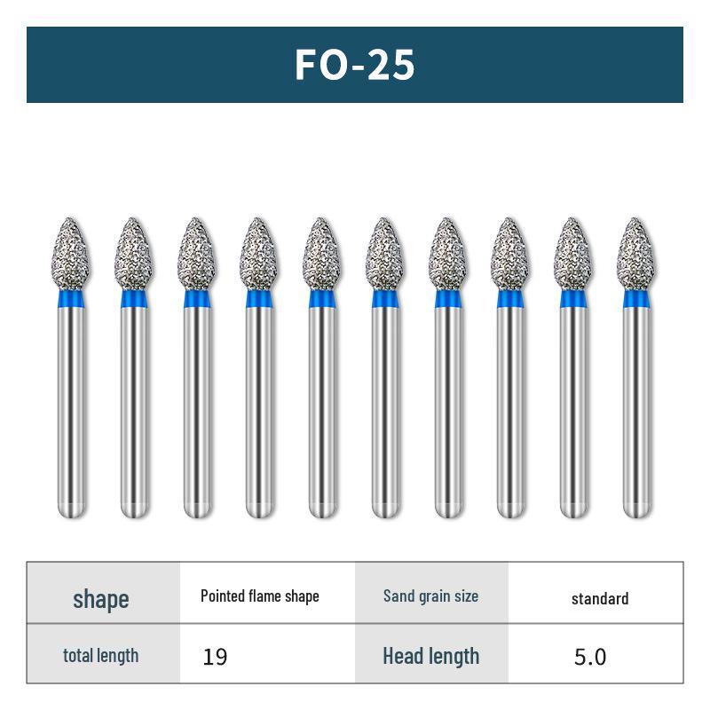 High-Speed Diamond Dental Burs for Polishing, Grinding, and Oral Care