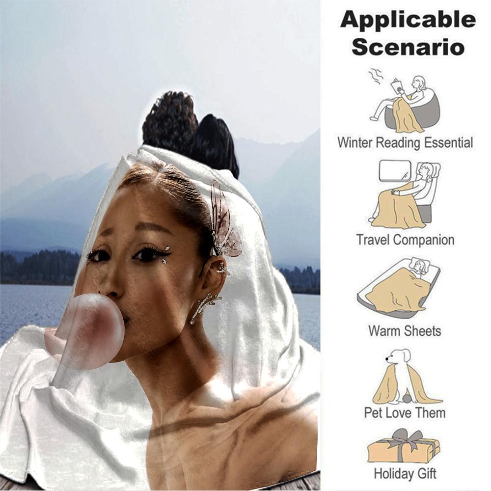 Bubble Gum Beauty Blanket Soft Throw Blanket For Home Bedroom Bed Sofa Travel Office Solid Christmas Blanket