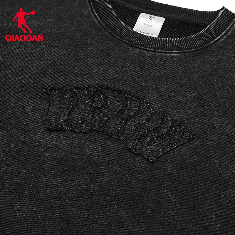 Мужская толстовка Jordan с круглым вырезом, потертая