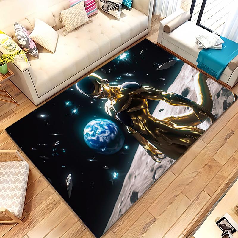 Anime D-Dragon Ball Game Cartoon Living Room Non-Slip Area Rug Soft Carpet for Bedroom Kids Playroom Sofa,Home Decor Doormat