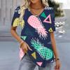 New Cute Printed Women's Tee Shirt Short Sleeves Ladies Casual Loose Short Sleeve Tops Tees Summer Female T-shirts Blouse 2024